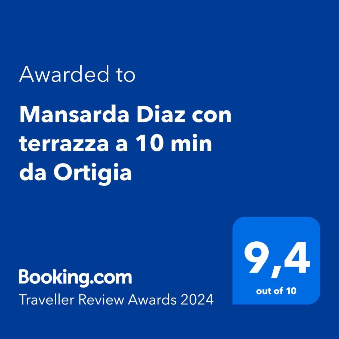 Appartamento Mansarda Diaz Con Terrazza A 10 Min Da Ortigia Syracuse